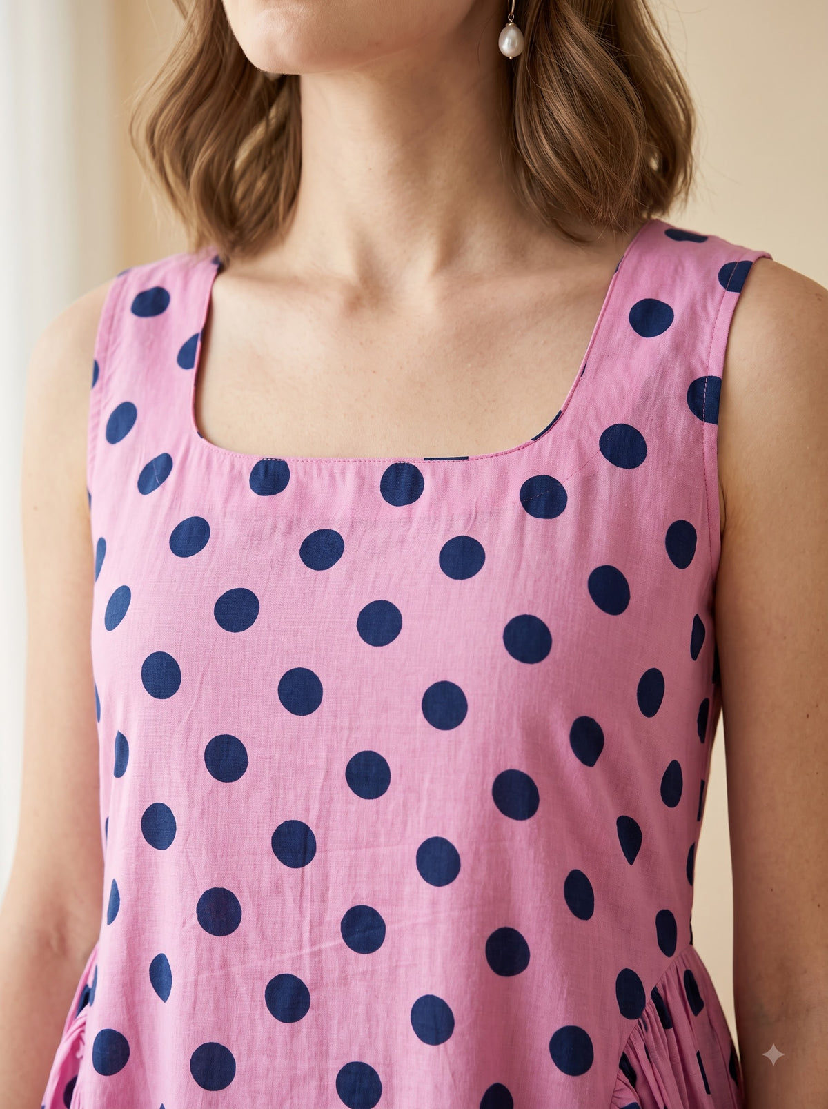 Pink Polka Dress