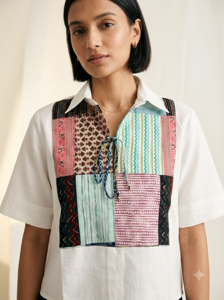 Mosaic Patch Top
