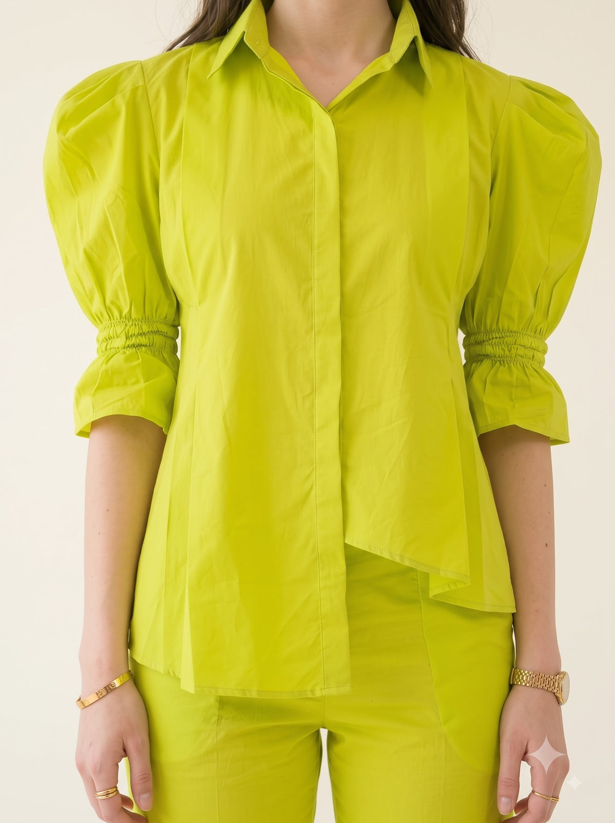 Lime Green Statement Coord Set