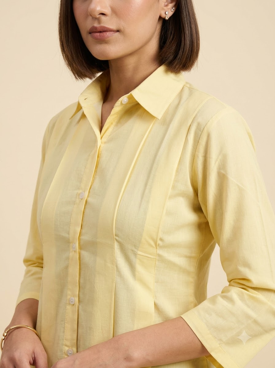 Butter Pleat Top