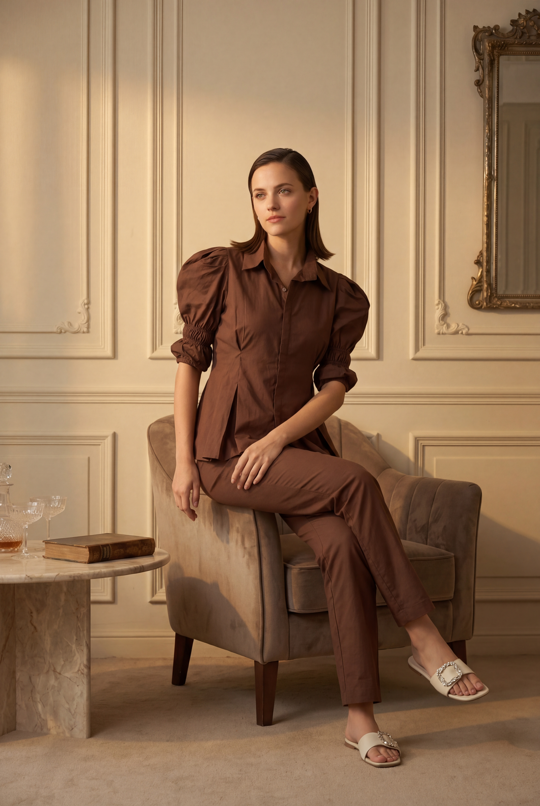Mocha Muse Co-ord Set
