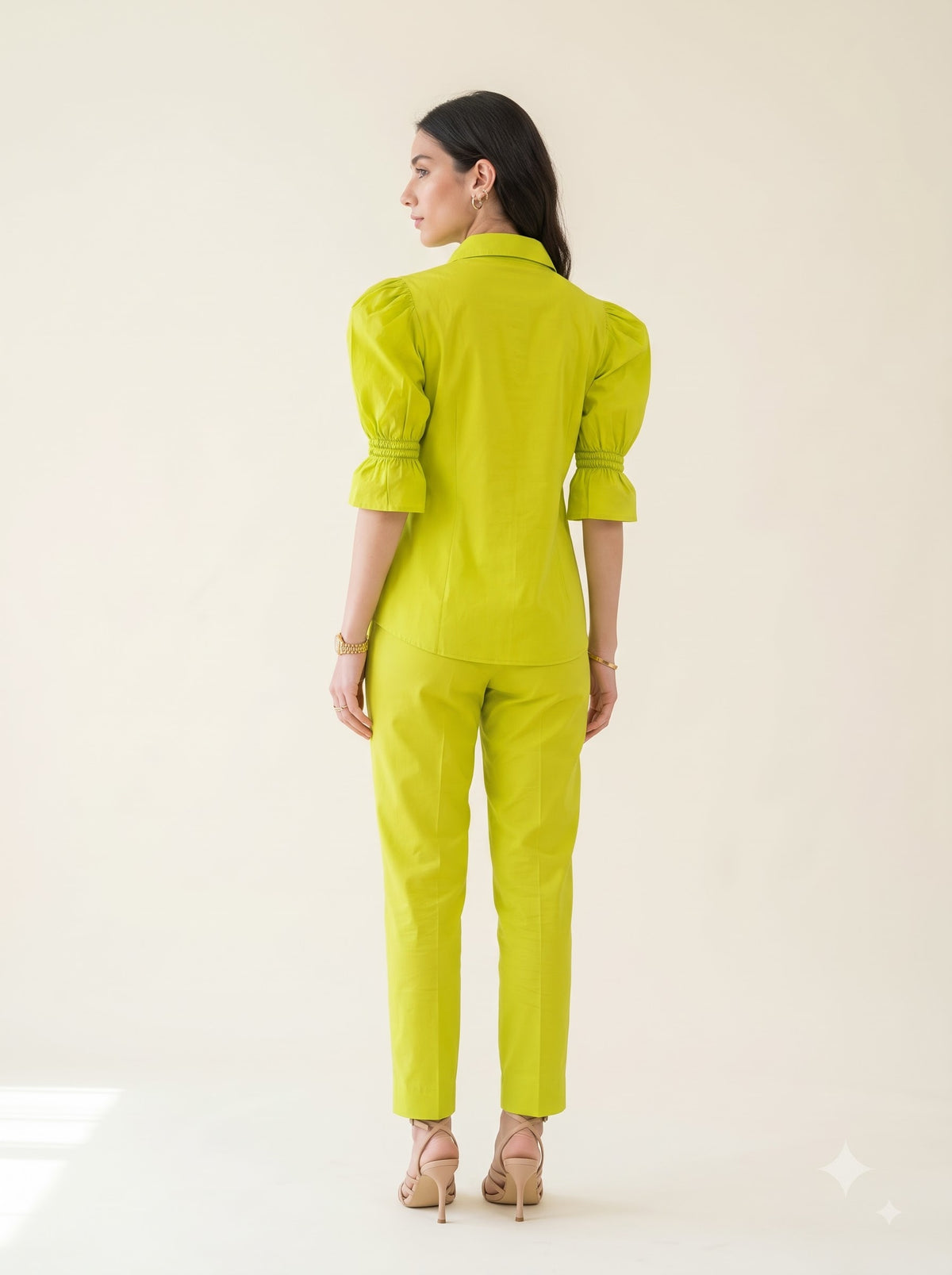 Lime Green Statement Coord Set