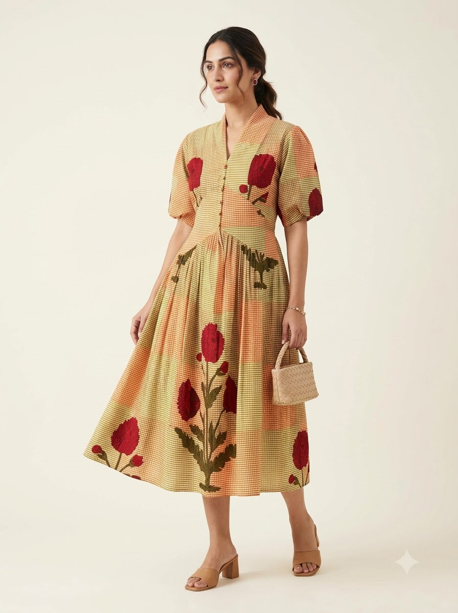 Orange Blossom Dress
