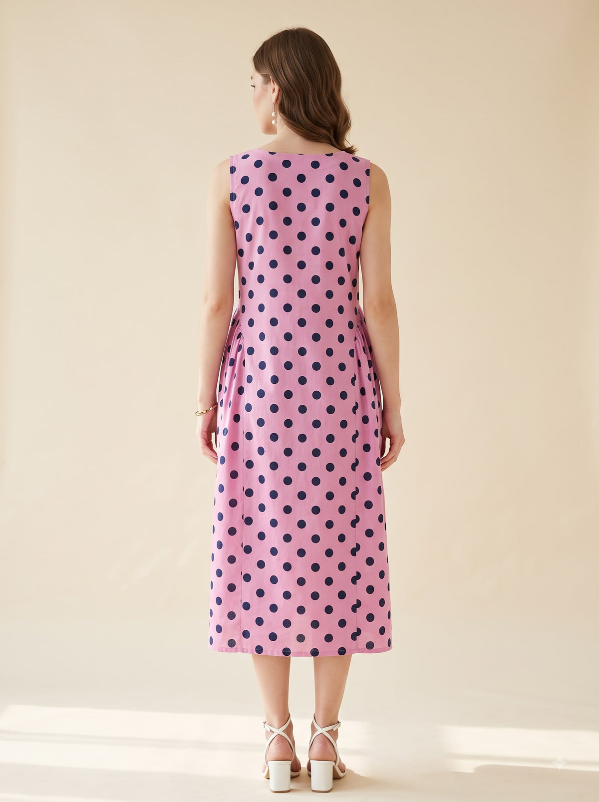 Pink Polka Dress
