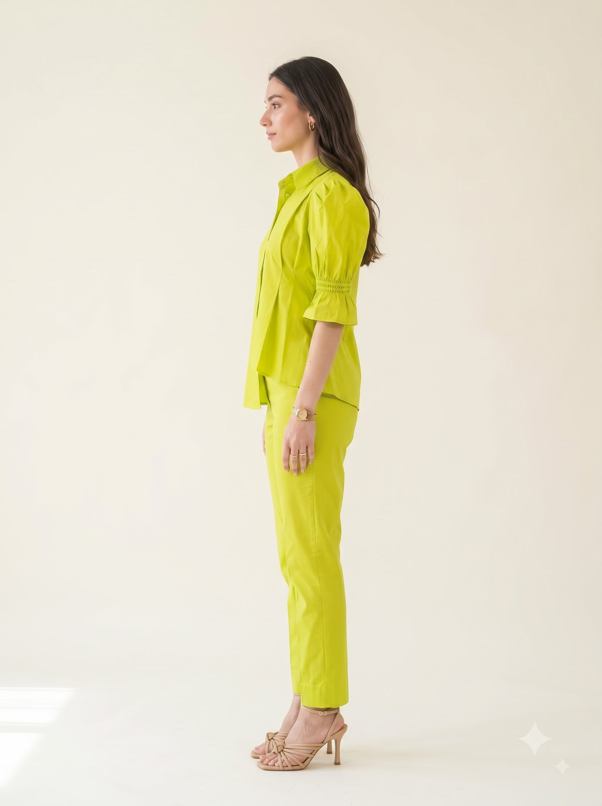 Lime Green Statement Coord Set