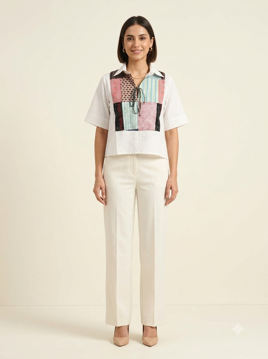 Mosaic Patch Top