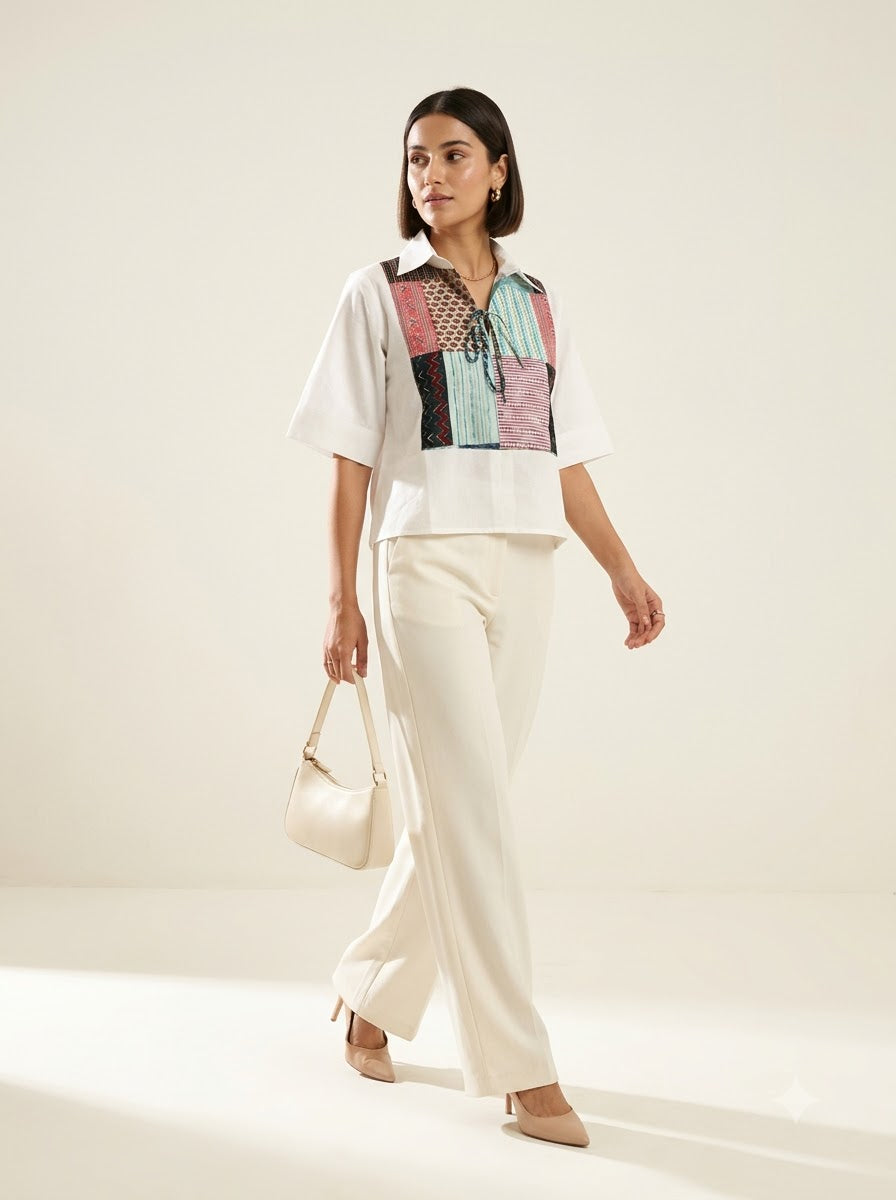Mosaic Patch Top