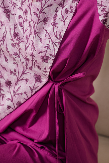 Purple Spring Coord Set