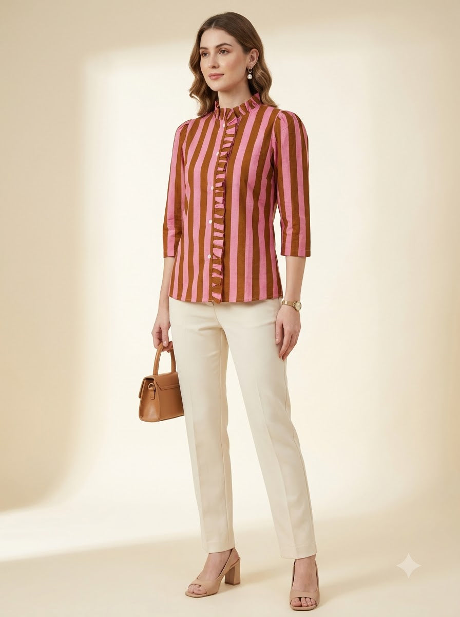 Rosewood Stripe Shirt