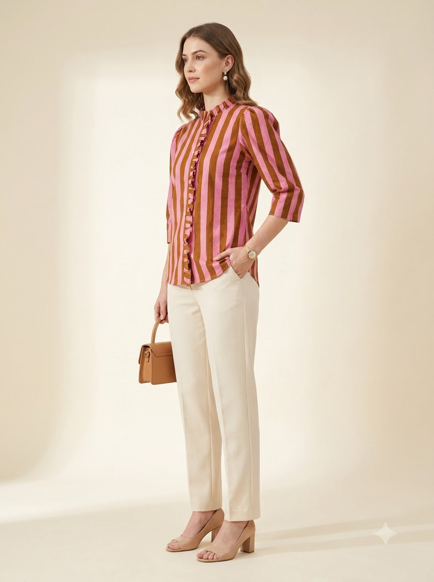 Rosewood Stripe Shirt