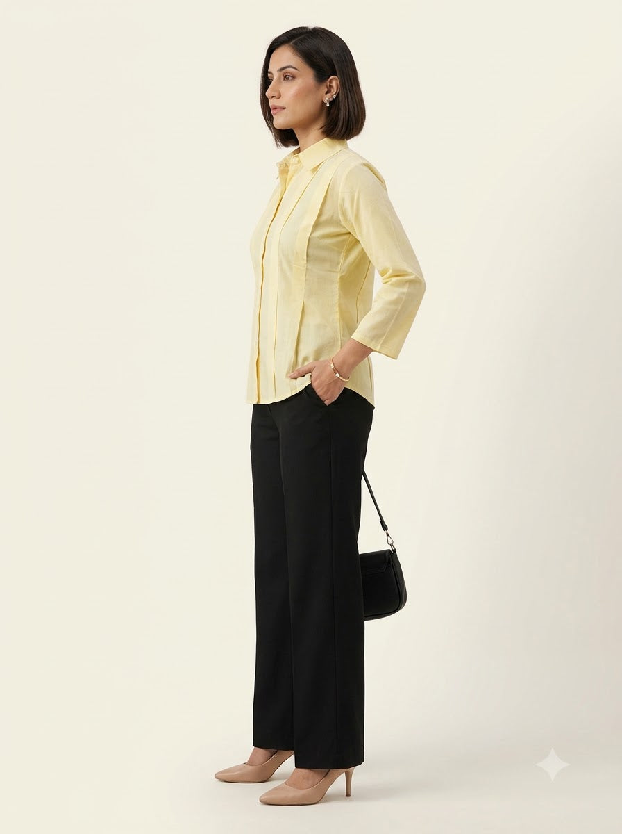 Butter Pleat Top